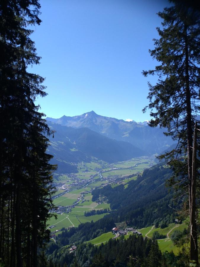 Zillertal Apartment mit Traumausblick - Haus Kirchler Hippach Exterior foto